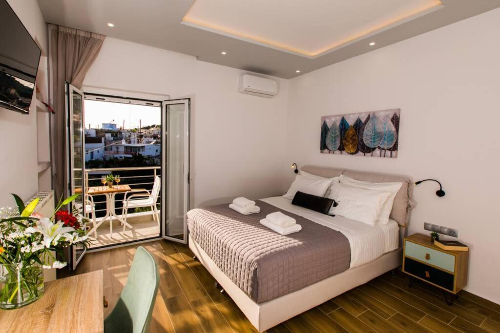 Chrysi'S Ocean View Retreat Villa Kerames ภายนอก รูปภาพ
