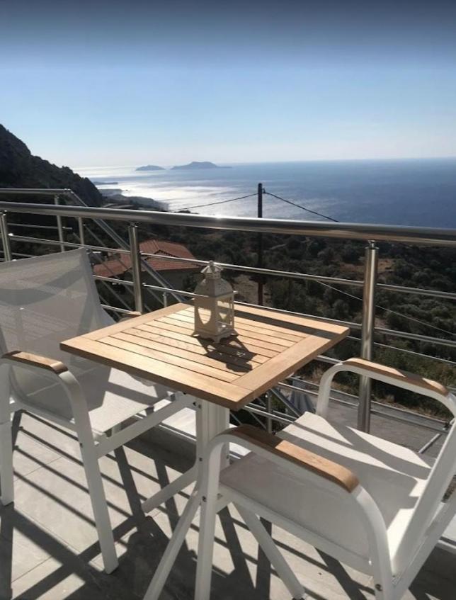 Chrysi'S Ocean View Retreat Villa Kerames ภายนอก รูปภาพ